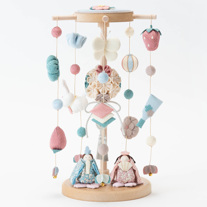 つるし飾り 結 雛セット 【TOKOTOKO】※お取り寄せ