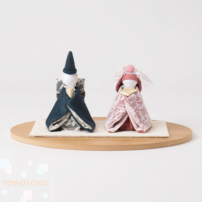 デニムお雛様 怜 【TOKOTOKO】※お取り寄せ