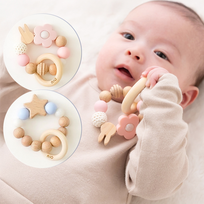 ベビー 歯固めTOY 【ヌエール ディ リアン】