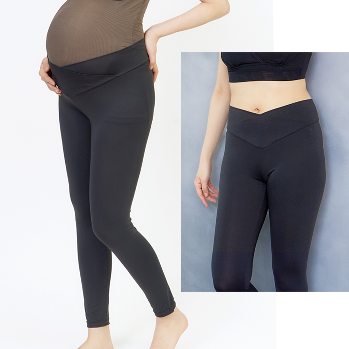マタニティ レギンス 【マミールナ】